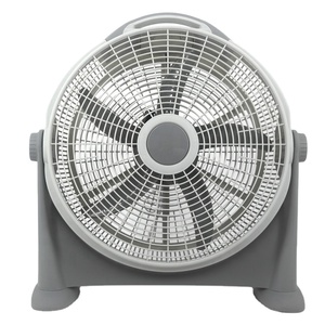 12V màu xám lớn dây máy tính để bàn công nghiệp Vòng cổ tốc độ cao công suất cao mới nhất làm mát điện 20 "Hộp quạt - Product Image 1