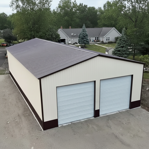 Garaje prefabricado de marco de construcción barato 2025 - Product Image 1