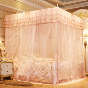 Quick Easy Fold Pop-Up Disfrute de una <span class=keywords><strong>mosquitera</strong></span> de <span class=keywords><strong>cierre</strong></span> magnético elegante de lujo de tamaño King para cama diseñada para la familia definitiva - Product Image 2