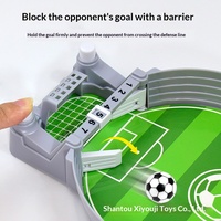 Table de football en plastique pour enfants, plateforme de combat double, jeu de table interactif éducatif parent-enfant, pour garçons de 4 à 6 ans