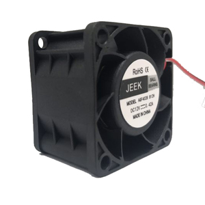 Ventilador Micro de Alta Velocidad JEEK 40x40x28mm 9000rpm 12V 0.42A 4028 para Refrigeración de Plataformas de Minería de GPU y Gabinetes de Control Industrial - Product Image 1