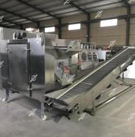 Machine à torréfier rotative industrielle électrique en acier inoxydable pour céréales, maïs, fruits secs, épices, graines de tournesol, noix, noix à gaz