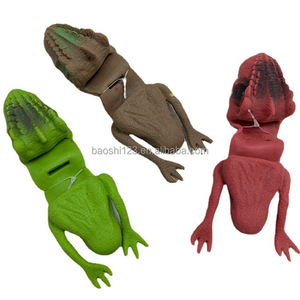 Lindo Juguete de Peluche de Dinosaurio para Dedos, Juguete de Goma Suave y Elástica con Lengua para Aliviar el Estrés, Juguete Interactivo para Padres e Hijos, Regalo para Niños - Product Image 4