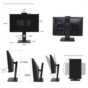 كمبيوتر منحني 27 بوصة 24 بوصة من Oem iram gb7 gb16gb 1 8 ohdd أحادي الكتلة الكل في واحد بسعر رخيص كمبيوتر sd Hdd - Product Image 6