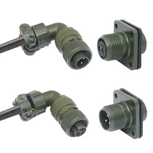 Разъем авиационный серии 5015, штекер MS3102 3106 3108A, 10SL-3P/S, 4P/S, с винтовым соединением, резьбовая муфта - Product Image 4