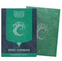 Dragon Shield Simic Combine Guildpact Series 100pcs Matte Dual Art Card Sleeves pour MTG TCG