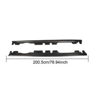 Extensions de jupes latérales en fibre de carbone pour BMW Série 3 E92 E93 E9X M3 2008-2013