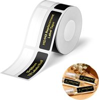 Étiquettes personnalisées pour flacons d'échantillons de parfum et d'huiles essentielles, flacons roll-on miniatures pour cosmétiques et parfums.