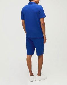 Conjunto de Polo y Pantalones Cortos con Cuello de Cremallera y Corte Ajustado, Traje Deportivo Personalizado de Alta Costura - Product Image 2