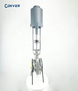 קובר פלאנג 3/4 קצה "~ 12" DN20-DN400 אפנון בקרה שסתום מושב חשמלי יחיד - Product Image 2