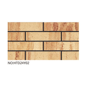 Hoch temperatur feuerfeste Ton ziegel Preis Ofen gebrannt Terrakotta Holz Wand paneel Outdoor Ziegel - Product Image 4
