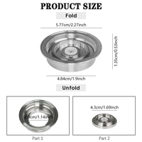 Prix de gros 1 pièce Convertisseur de dosettes de café réutilisables Nespresso Original Line vers Vertuoline ENV135 GCA1