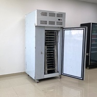 15-bakjes blastchiller snelvriezer schokvriesmachine voor bakkerij, gebak, ijs, vlees, snelvriesproducten