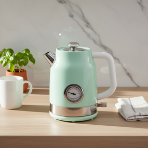 Hervidor Eléctrico de 1.8L y 2200W con Control de Temperatura, Acero Inoxidable SUS304, Calentamiento Instantáneo para el Hogar - Product Image 2