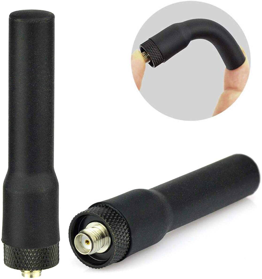 Bingfu Dual Band VHF UHF Antenna - 3dbi Gain for Kenwood