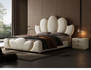 Lits modernes rembourrés <span class=keywords><strong>à</strong></span> la vente chaude, lits <span class=keywords><strong>de</strong></span> luxe en acier inoxydable doux, cadre <span class=keywords><strong>de</strong></span> lit Queen King avec rangement, meubles <span class=keywords><strong>de</strong></span> <span class=keywords><strong>chambre</strong></span> <span class=keywords><strong>à</strong></span> <span class=keywords><strong>coucher</strong></span> pour la maison, vente en gros - Product Image 3