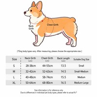 Harnais pour chien transfrontalier en nylon respirant, style gilet, avec laisse, design en Y, réglable et durable pour Corgis et Border Collies