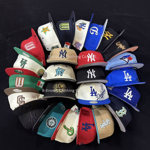 Casquette de baseball New Era originale brodée, ajustée et incurvée pour homme - Product Image 1