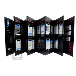 Matte Cmyk Brochure Instructieboeken Voor Apps Hoge Kwaliteit Boekje Afdrukken Gevouwen Folder Aangepast Ontwerp - Product Image 3