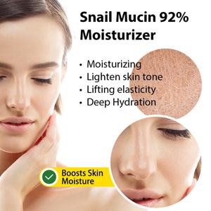 Crème hydratante réparatrice bio coréenne avancée à 92 % de mucine d'escargot, crème tout-en-un pour le visage - Product Image 6