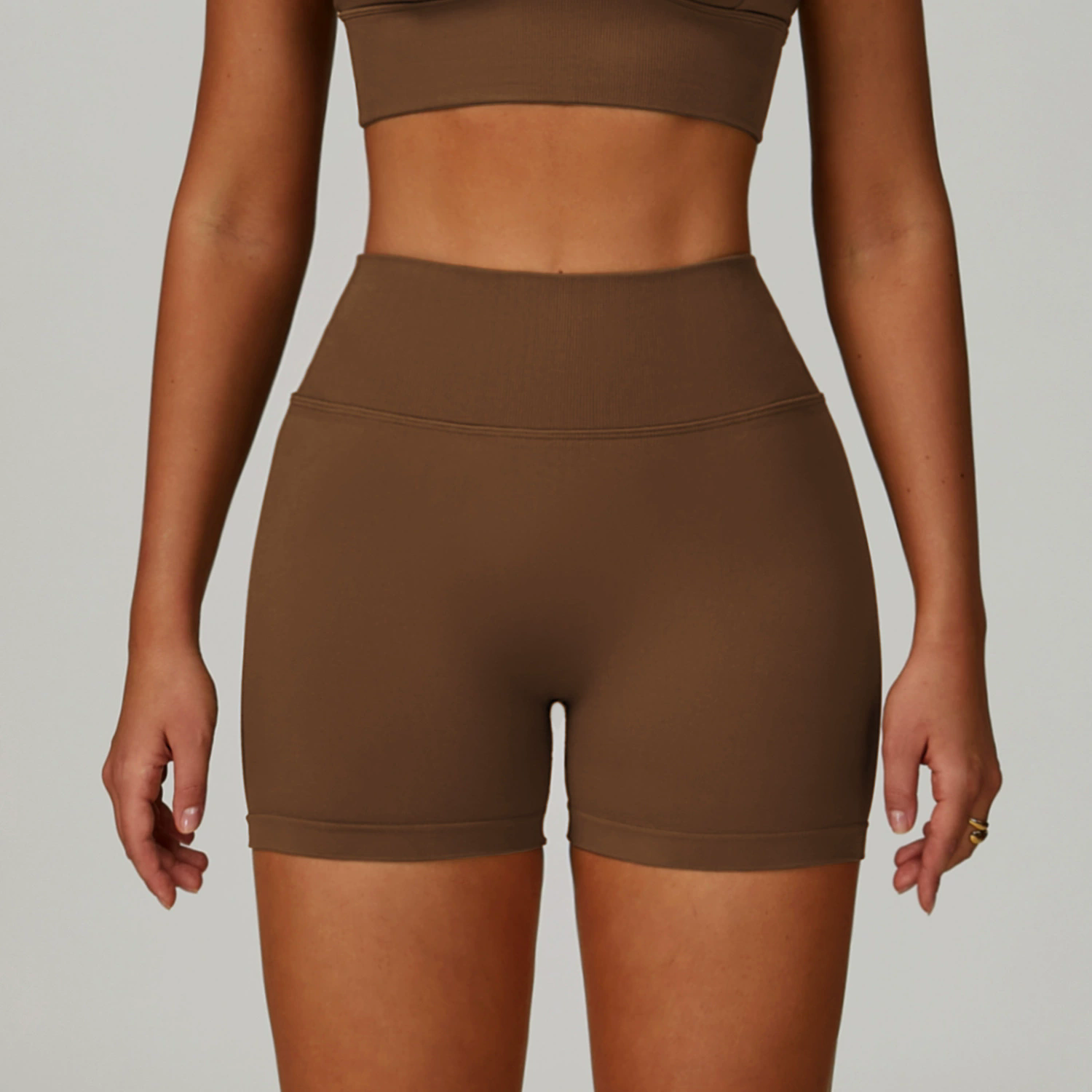 High-Waist Activewear Pants: colour and size-option reference for private-label production