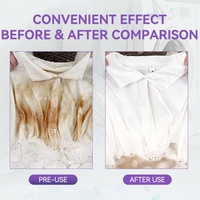 Feuilles de lessive concentrées, nettoyage en profondeur avec parfum frais, faciles à utiliser pour le lavage en machine et à la main