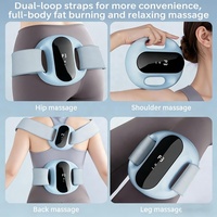 Ceinture de massage vibrante CZFIT personnalisable pour amincissement corporel, brûleur de graisse abdominale, fitness à domicile