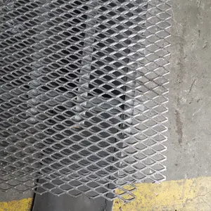 Factory Supply Flattened Galvanized Small Hole Expanded Metal Mesh