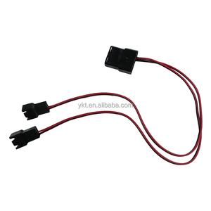 4 Pin Molex zu 2x3 Pin Male Computer Case Fan Power Connector Y-Splitter Adapter Cable - Product Image 1