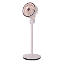 Ventilador Inteligente con Control por Voz, 3 Velocidades Ajustables, Cabezal Automático, Manual, Alcance de 6m, Aspas Antibacterianas, para el Hogar