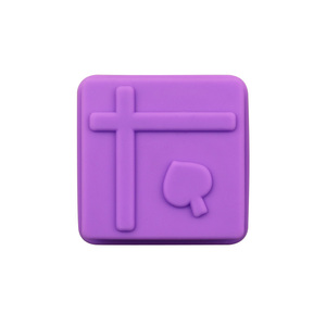 509 3D siliconen zeepvorm, voedselveilig, op maat gemaakte zeepvorm, handgemaakte mallen, taartdecoratie, zeep, kaars, hars, siliconen, BPA-vrij - Product Image 5