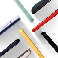 Funda de Silicona con Logotipo Personalizado, Funda Protectora de TPU a Prueba de Golpes para Móvil, Fundas de Silicona Líquida para iPhone 15 14 13 12 11 Pro Max