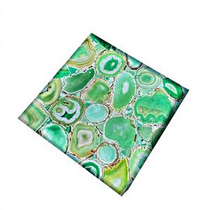 Dalle de marbre Calacatta Gold rétroéclairée TMZ, blanche polie, moderne, pour hôtel - Product Image 1