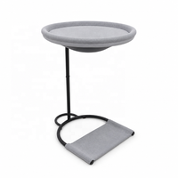 USMILEPET Nid pour chat surélevé, lit pour animaux de compagnie en tube d'acier, hauteur réglable jusqu'à 8 kg, avec rembourrage amovible et lavable, gain de place