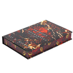 Servicios de Impresión de Libros de Tapa Dura Personalizados de Fábrica, Libros de Novela con Tapa Dura, Bordes Pintados y con Relieve en Lámina, con Funda - Product Image 6