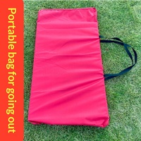Planche de jeu de lancer de sacs de sable en bois, pour l'extérieur et l'intérieur, camping, jeu de team building parent-enfant, style américain classique, jeu de lancer de sacs de haricots