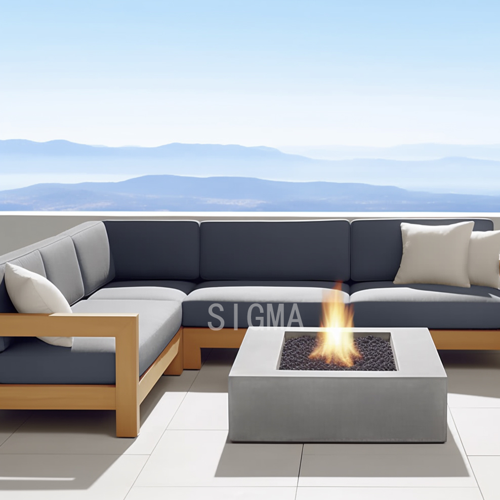 China Design Teak Outdoor Furniture Customized Outdoor Luxury