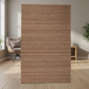 Tapis rectangulaire moderne Star Hometex pour animaux de compagnie, couleur unie, tissage plat, antidérapant, fait main, à poils ras, pour salon et extérieur - Product Image 4