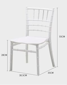 Hot Sale Free Sample Elegant Design Tiffany Chiavari Children Colorls Plastic Dining Party Kids <b>Chair</b> - Product Image 4