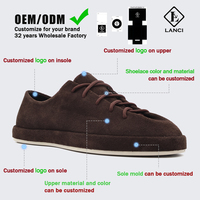Fabricants de baskets LANCI, chaussures en daim personnalisées pour hommes, personnalisation de designer, baskets de luxe de créateur