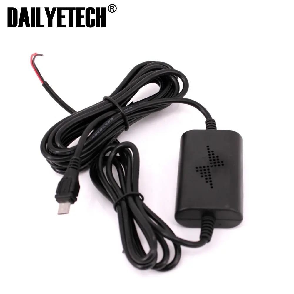 New Micro USB Port Wire Cable Car Charger Kit For Camera Recorder DVR Exclusive Power Supply Box