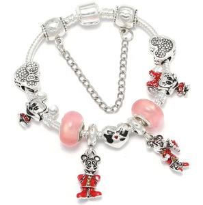 Bracelet à breloques pour chien et chat, filles, micro, clé, souris, bracelets de dessin animé - Product Image 6
