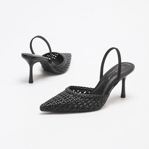 backless dress shoes for women Prologue Shoes Women's Lujo Ballet Flat - Black main image 1
