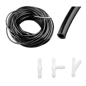 Tuyau de lave-glace universel épaissi en caoutchouc antigel avec connecteurs pour utilisation automobile - Product Image 2