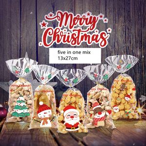 Sacs transparents pour bonbons, friandises de Noël, cadeaux, emballage promotionnel - Product Image 2