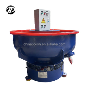 Machine de polissage automatique vibratoire à moteur continu HengDa 300L 3.7kW pour finition de tôles d'acier - Product Image 3