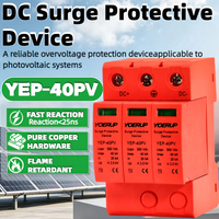 Parafoudre T2 SPD 1P 2P 3P 4P 20kA 40kA 500V 600V 800V 1000V 1200V 385V 275V pour protection contre les surtensions CC/CA PV