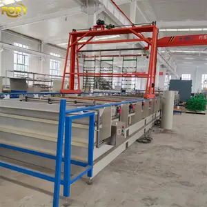 Linyi Fory Intelligent Automatic Zinc plating machine Barrel plating line for nails electroplating equipment