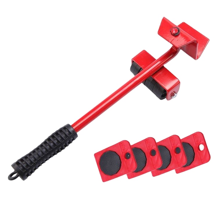 Вращающийся резак для пола из массива дерева, 5 шт., портативный пластиковый ручной инструмент, подъемник для мебели, подъемник, ролики для перемещения мебели