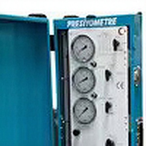Calibrador de Presión Menard de 10 MPa con Tres Manómetros para Pruebas Geotécnicas de Suelos y Equipos de Calibración - Product Image 1
